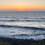 Sunset ?? #playasaldamando #sunset #playa #beach #beachvibes